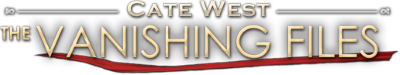 Cate West: The Vanishing Files title screen for Nintendo DS